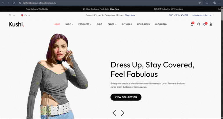 Fashion & Apparel FZF Developers